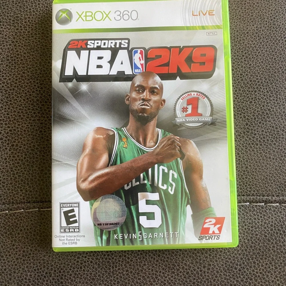 NBA 2K9 (Microsoft Xbox 360, 2008)